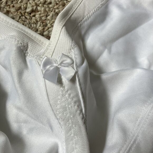 Glamorise Womens Magic Lift Bra Style 1005 Size 48F White Comfort Adjustable - Picture 4 of 8